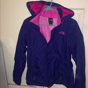 NORTH FACE RAIN JACKET
